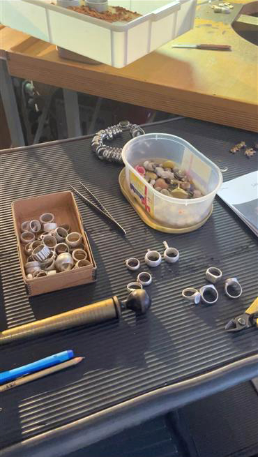 Ring-Workshop im Schmuckmuseum.